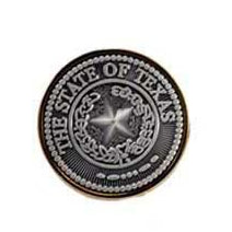 Texas State Seal Lapel Pin