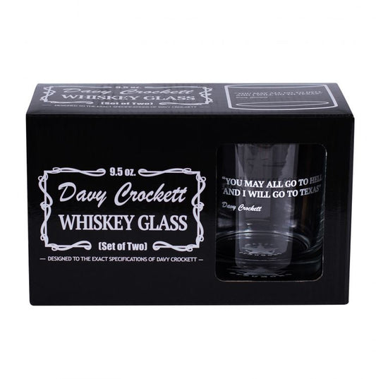 Davy Crockett Whiskey Glasses