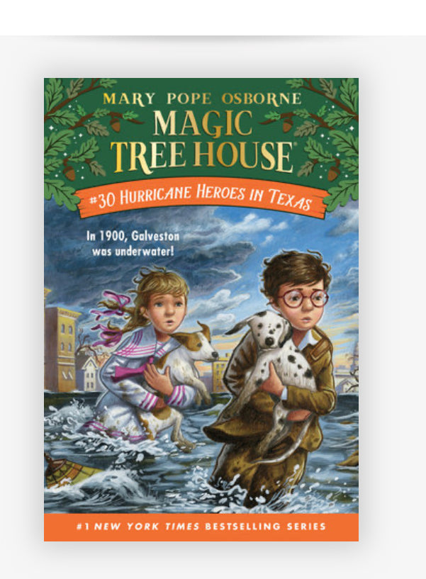 Magic Tree House #30 Hurricane Heroes in Texas Hardback