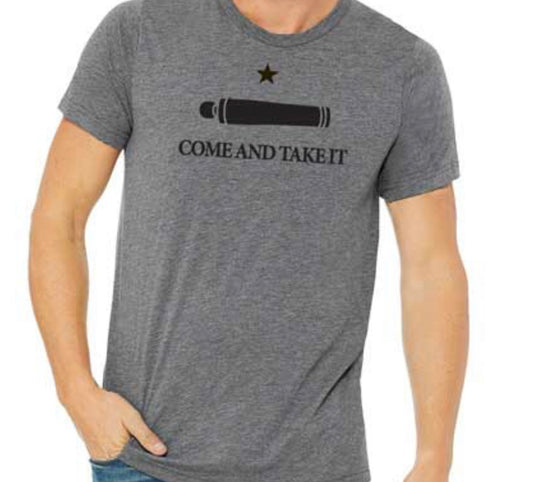 Come and Take It T-Shirt Gray