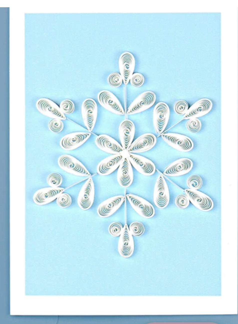 Snowflake Gift Card Enclosure