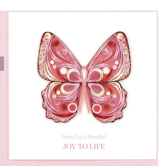 Joy to Life Pink Butterfly