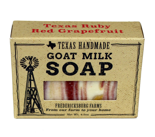 Ruby Red Grapefruit Goat Milk Bar Soap